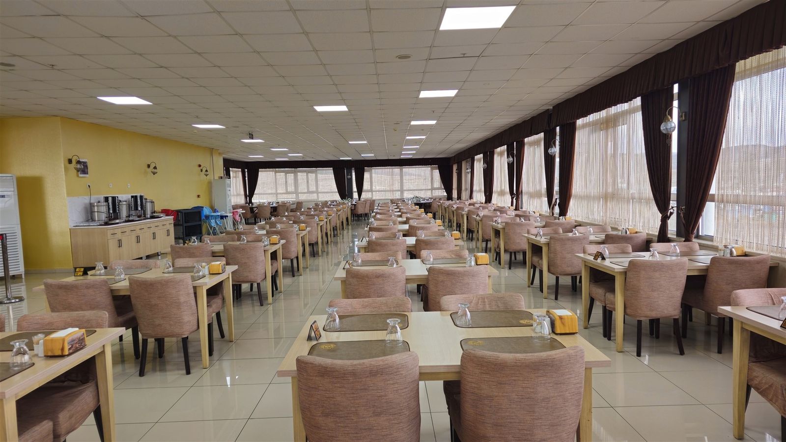 Afyon Polis Evi 250 kişilik restoranı
