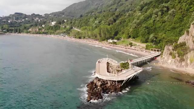 Amasra Polis Evi çevresinden Amasra sahili ve Kuşkayası