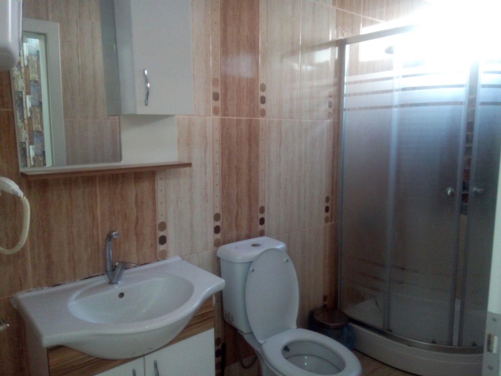 Amasra Polis Evi banyosunda lavabo bölümü