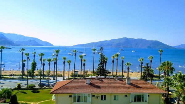 Antalya Polisevi tesisinin havadan görünümü