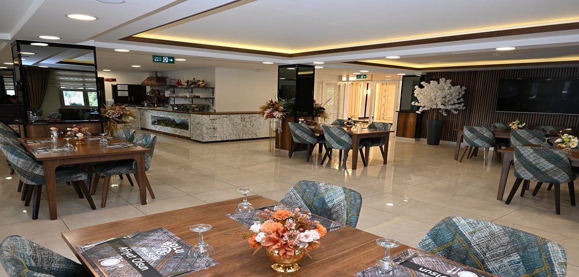 Bolu Dağı Polisevi yemek alanı