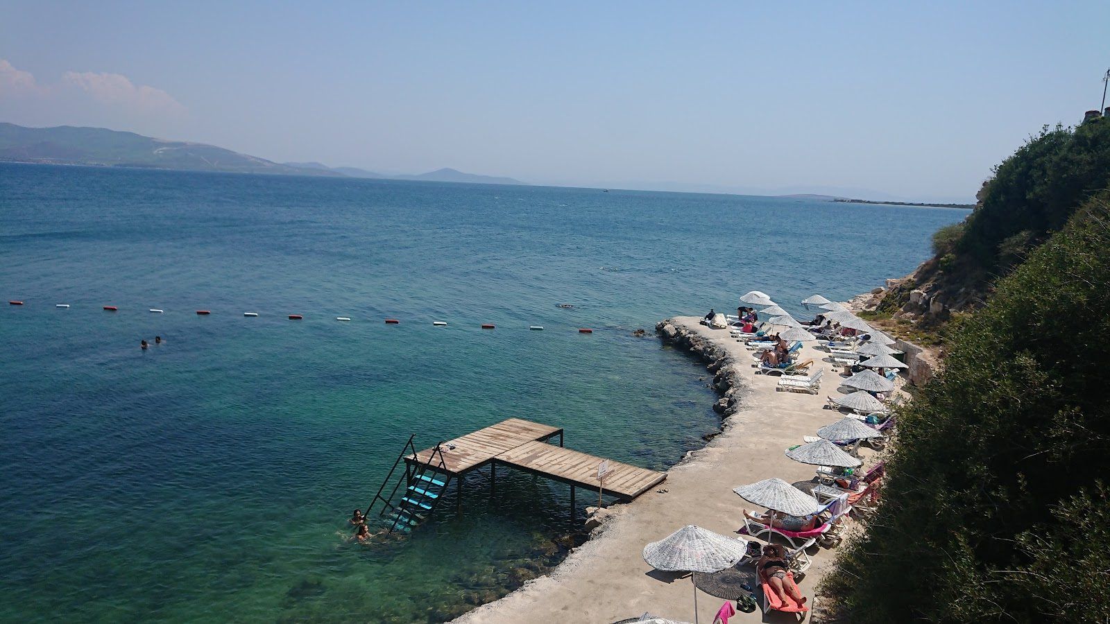 Didim PMEM tesisinden deniz manzarası