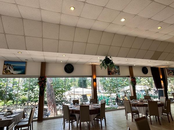 Döşemealtı Polis Sosyal Tesisleri restoran salonu
