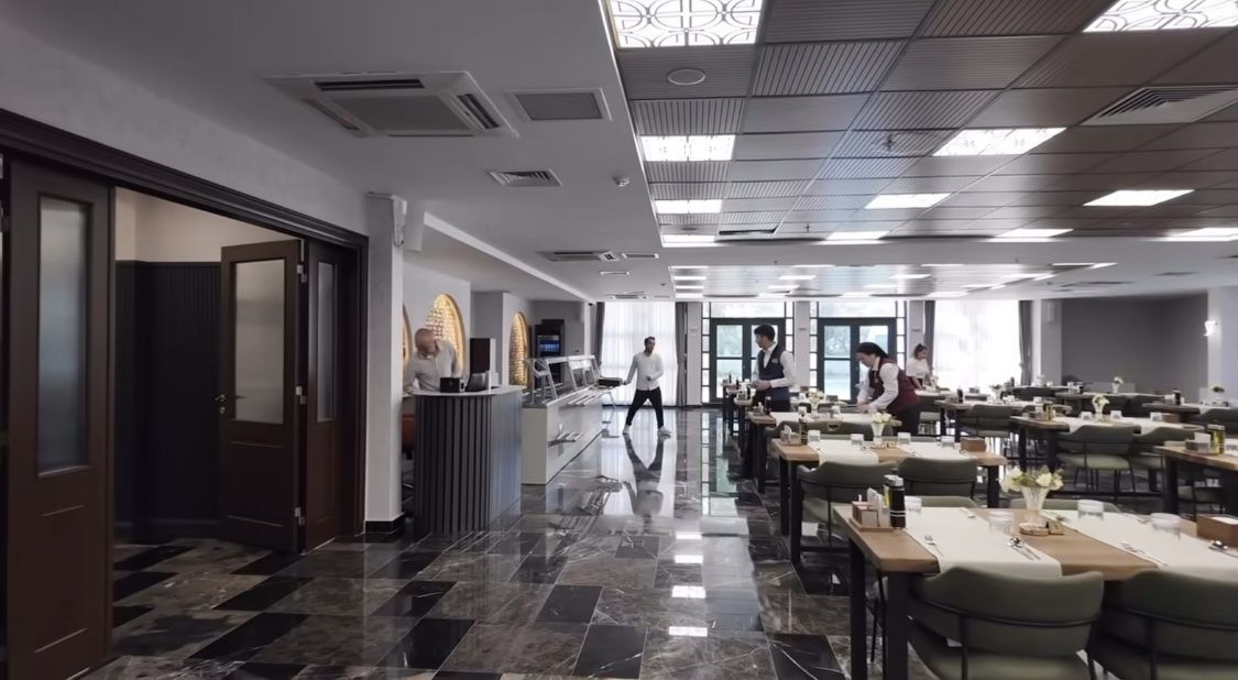 Hatay Polisevi yemek salonu