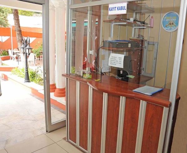 Kırşehir Polisevi bahçesinde kamelya