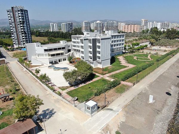Mersin Tece Polisevi tesisinin genel görünümü