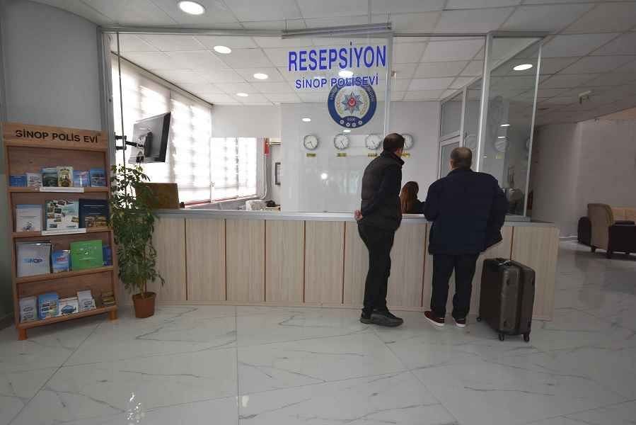 Sinop Polisevi resepsiyonu
