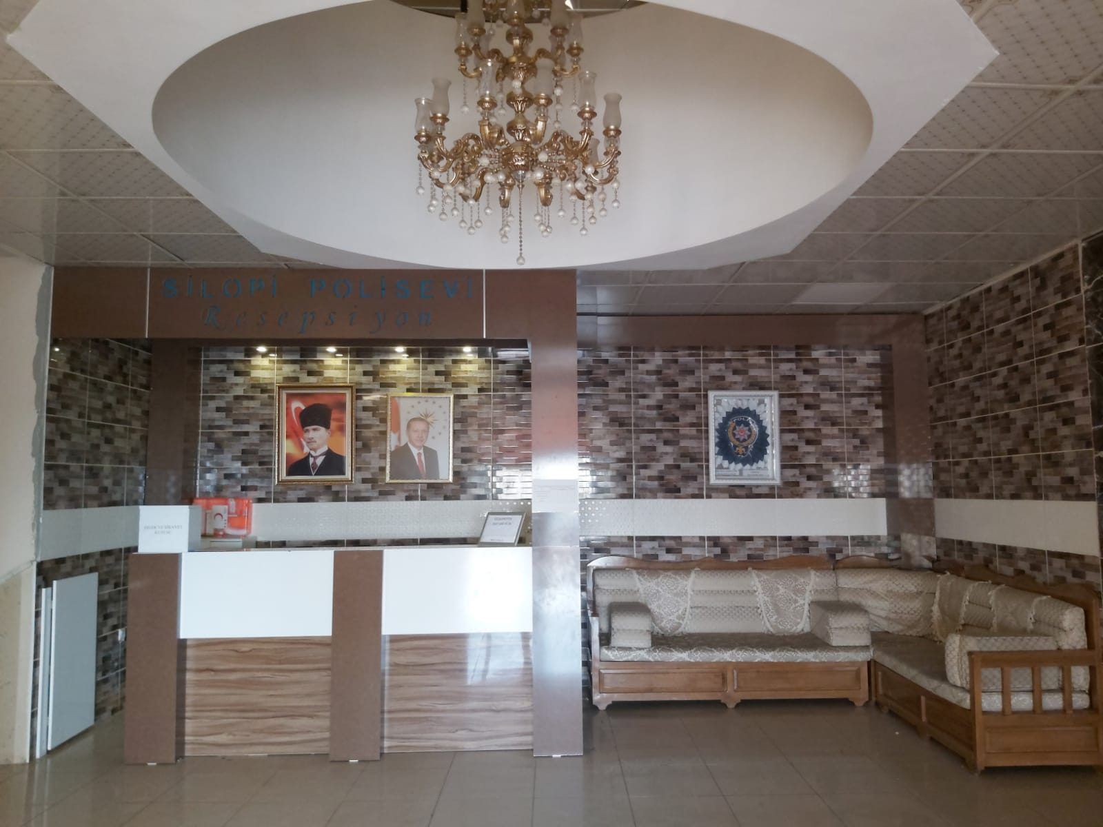 Şırnak Polisevi davet salonu