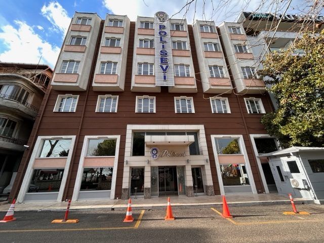 Tekirdağ Polisevi binasının dış cephesi