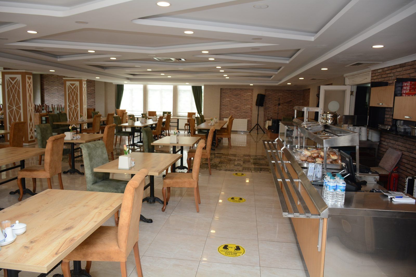 Trabzon Polisevi kafeteryası
