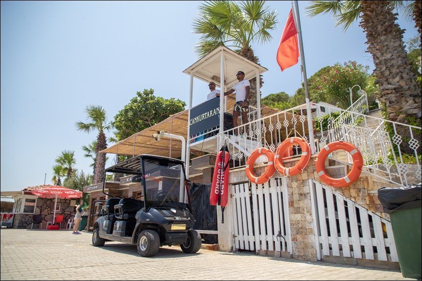 Urla Polis Kampı girişi